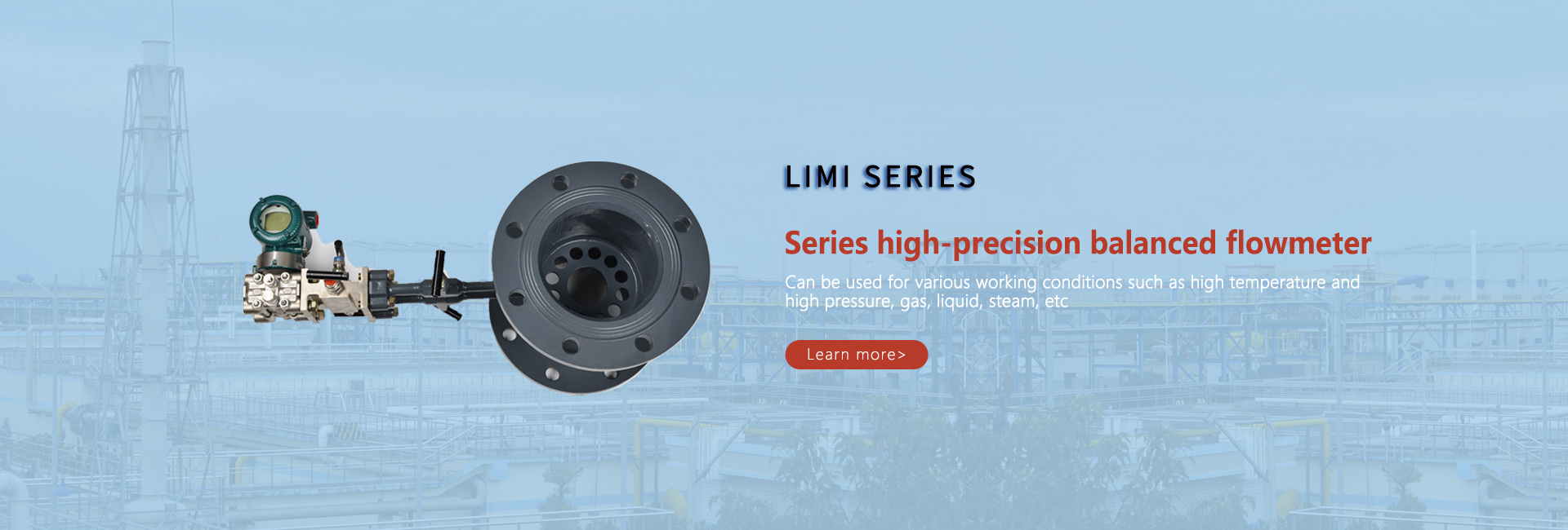 Series high-precision balanced flowmeter