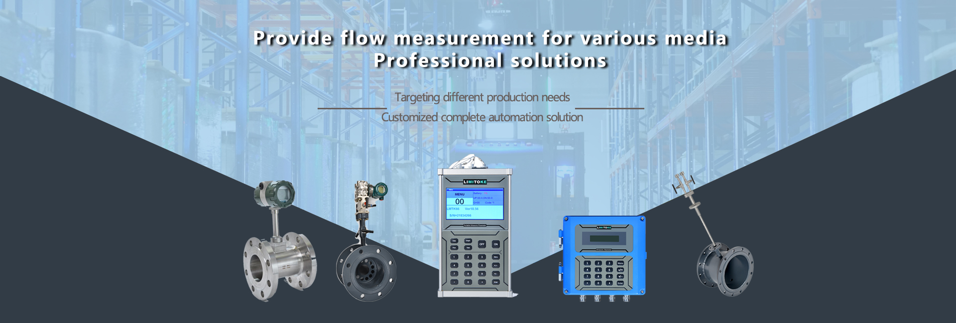Provide flow measurement for various media