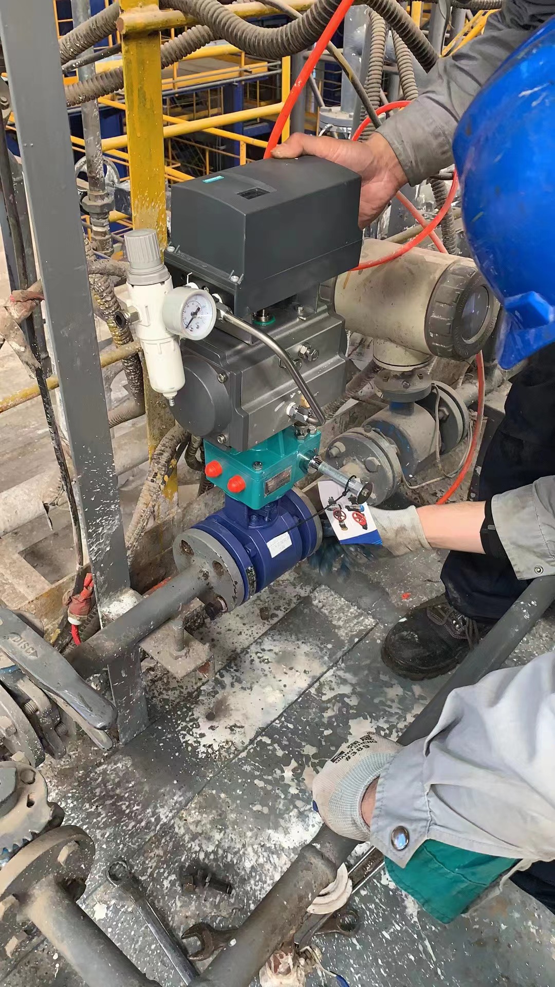 LM-LOK Ceramic Valve Installation Site